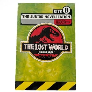 Vintage 1997 The Lost World Jurassic Park Junior Novelization Site Book Dinosaur